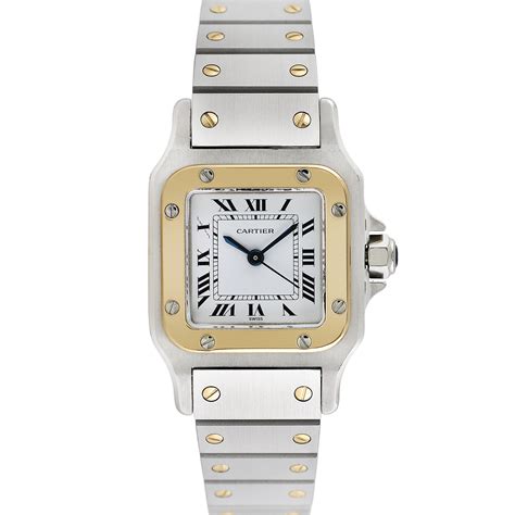 ladies cartier santos automatic|cartier santos watch price list.